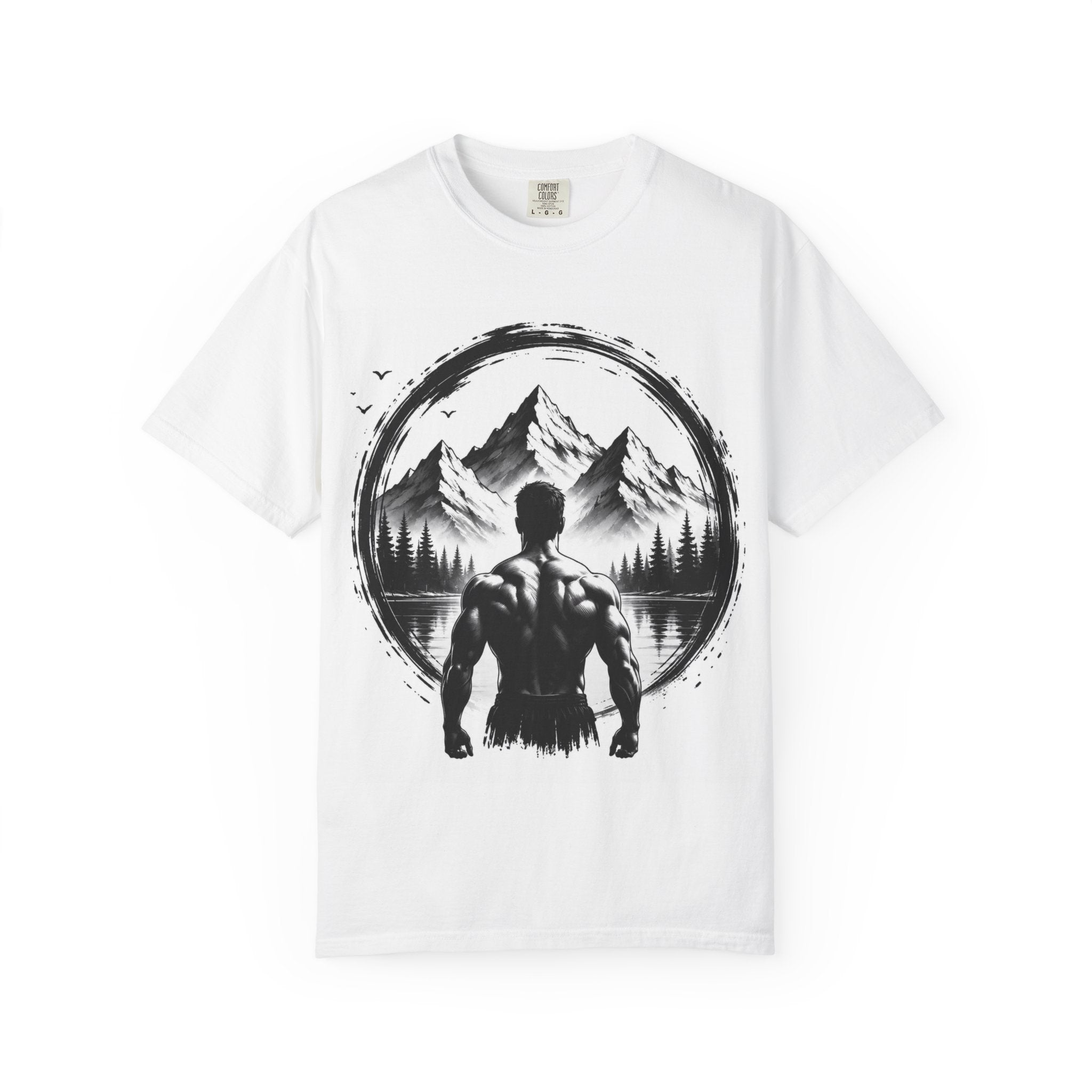 Astronaut Sketch T-Shirt — Red Helmet Space Graphic Tee