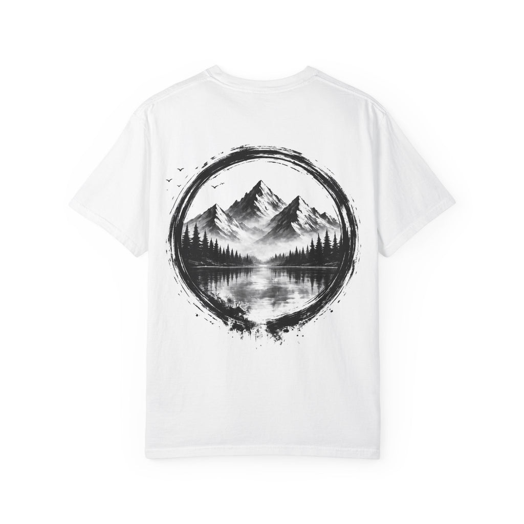 Astronaut Sketch T-Shirt — Red Helmet Space Graphic Tee