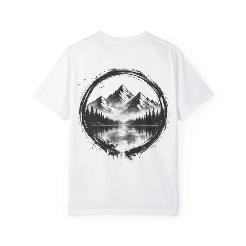 Astronaut Sketch T-Shirt — Red Helmet Space Graphic Tee